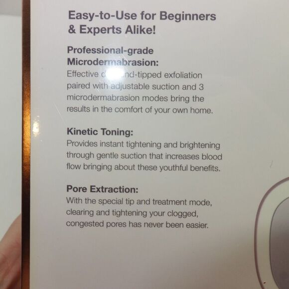 NEW Trophy UltradermMD At-Home 3-in-1 Facial System + 2 Precision Diamond Tips - Picture 6 of 9